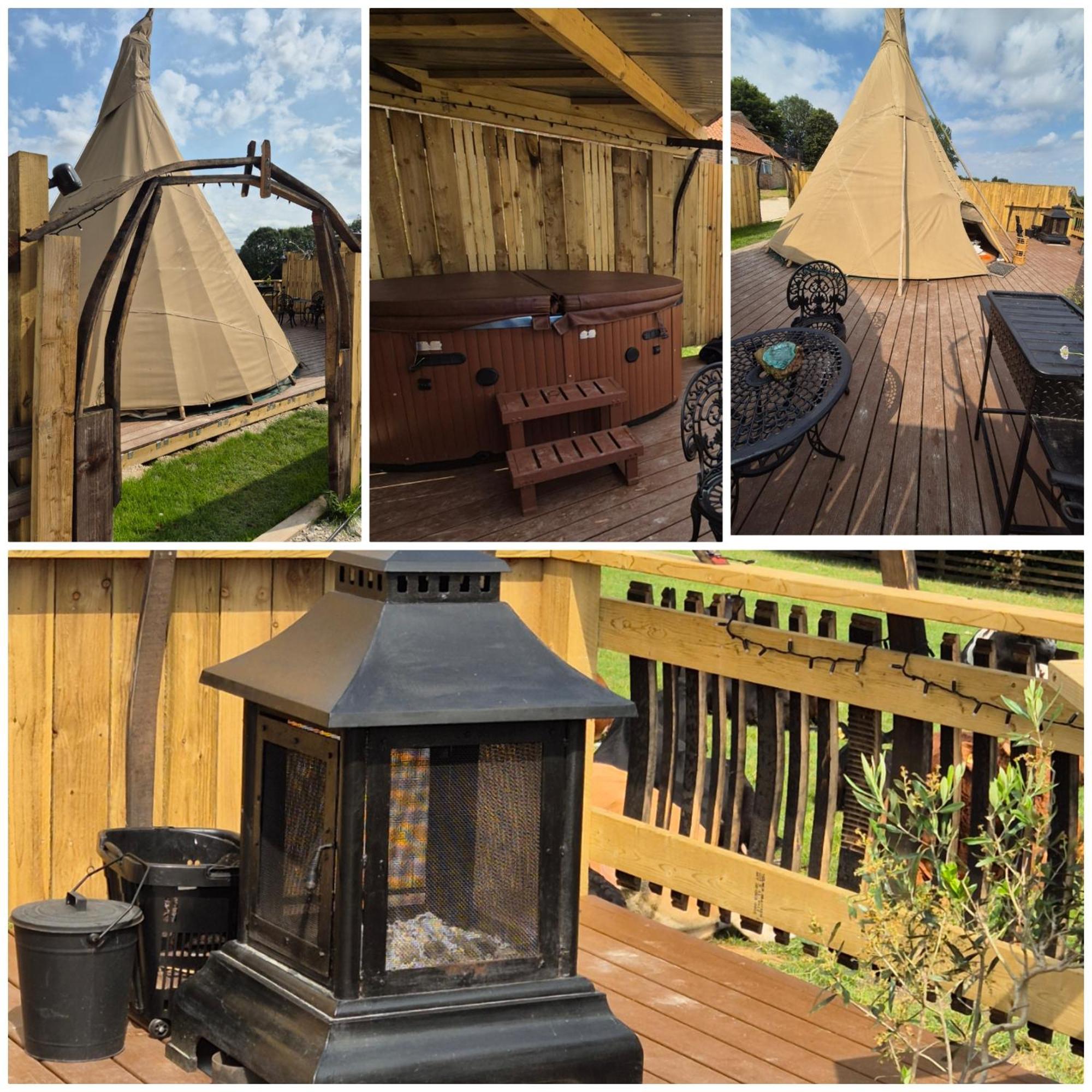 Burtree Country House, Tipi'S, Treehouse & Lodge & House Rooms With Hot Tubs In A Private Garden Thirsk Kültér fotó